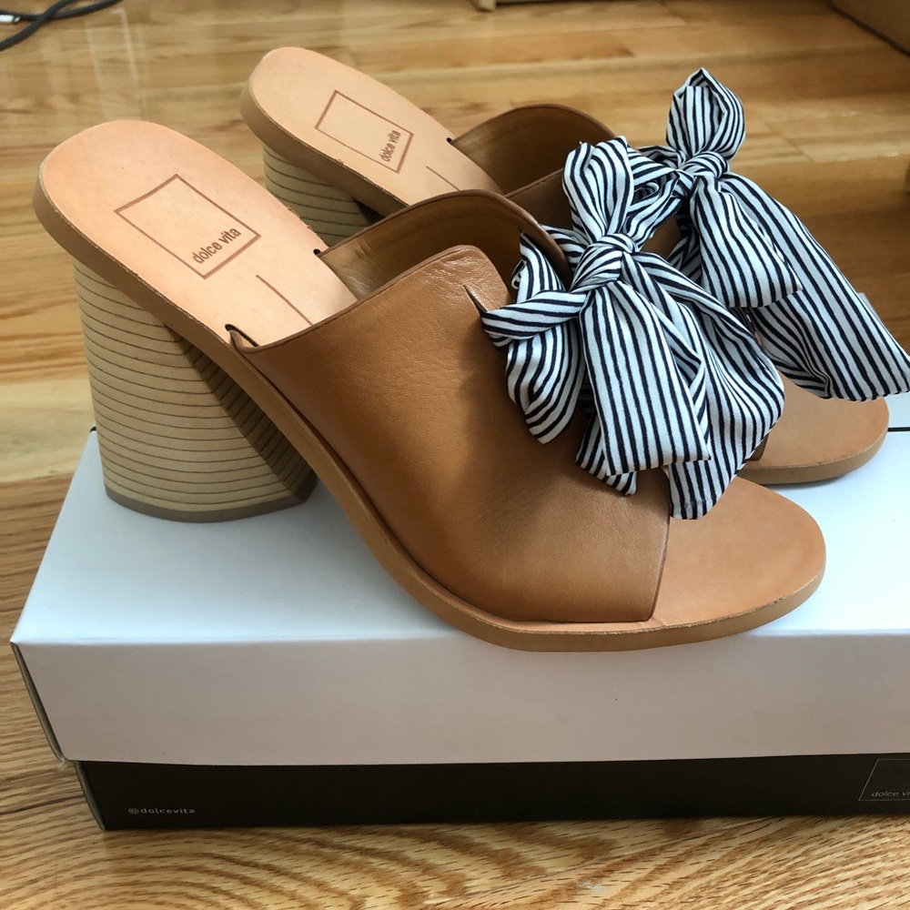 Dolce Vita Amber Lace Up Heels - Picture 1 of 14